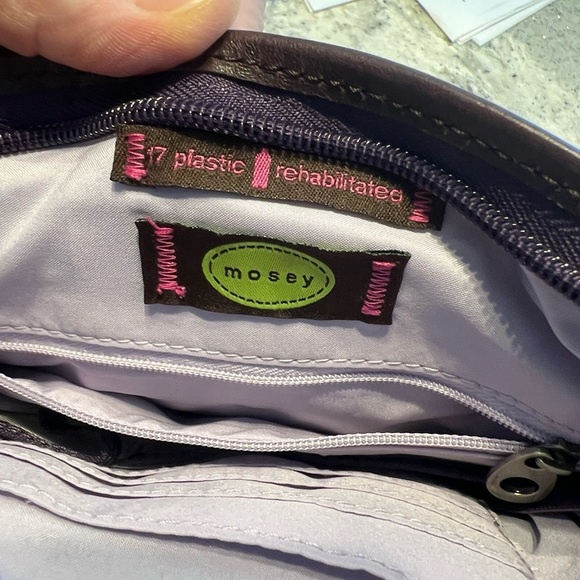 Mosey By Baggallini Mosey by Baggallini Purple Crossbody Bags 8.5" X 10" Size OS - Picture 5 of 12